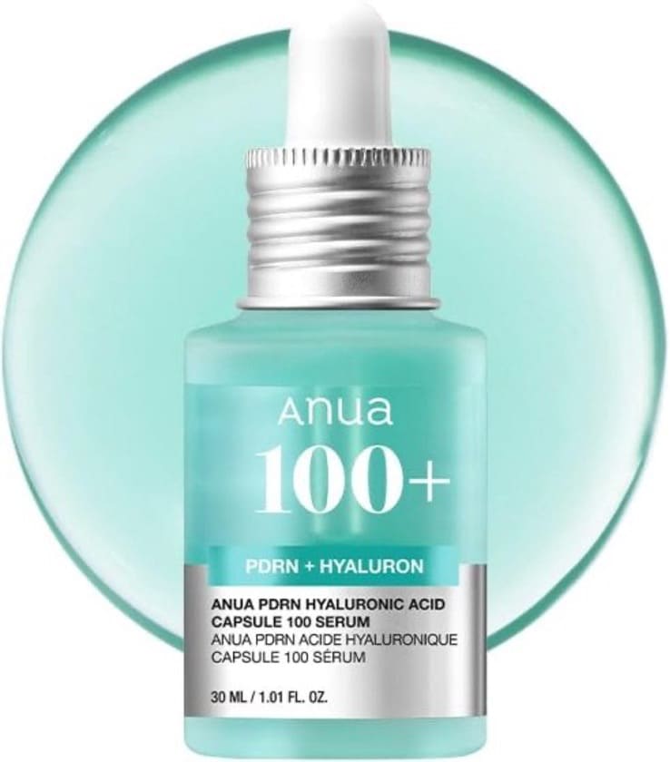 Anua pdrn hyaluronic capsule 100 serum- Glow naturel et anti âge Maroc 