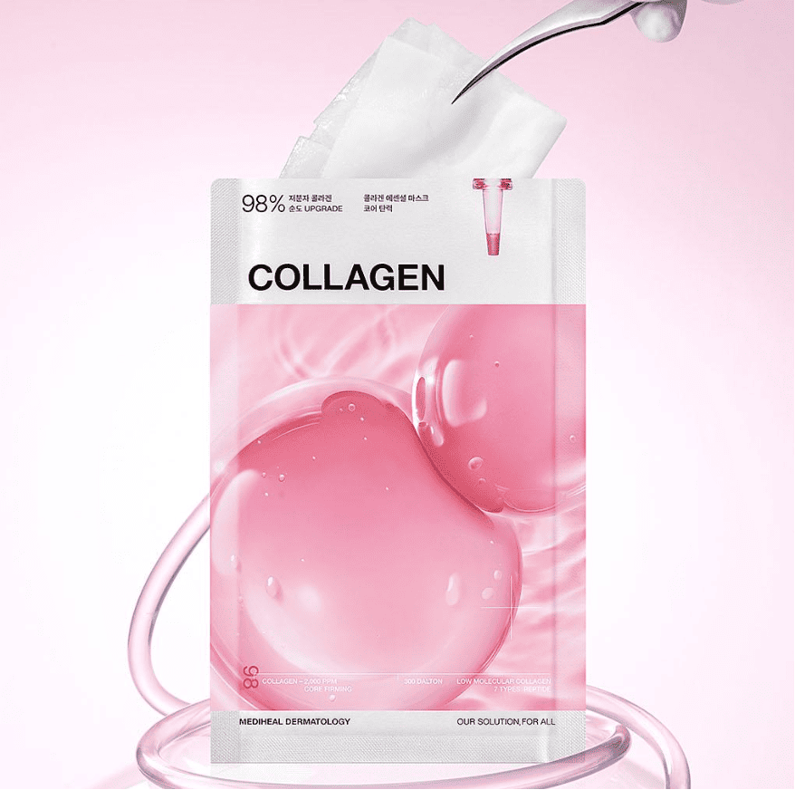 mediheal collagen mask sheet repulpant maroc