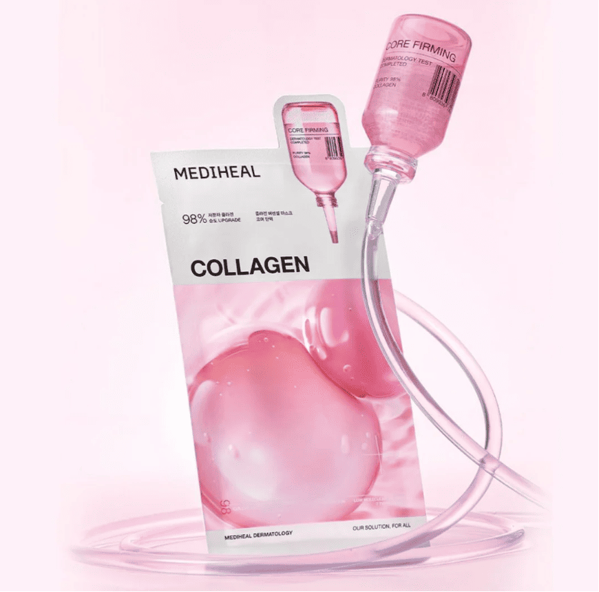 mediheal collagen mask sheet fermeté et élasticité maroc