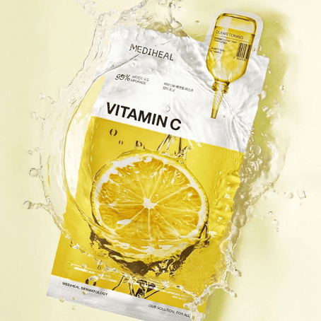 mediheal vitamin c brightening mask Hydratation intense maroc